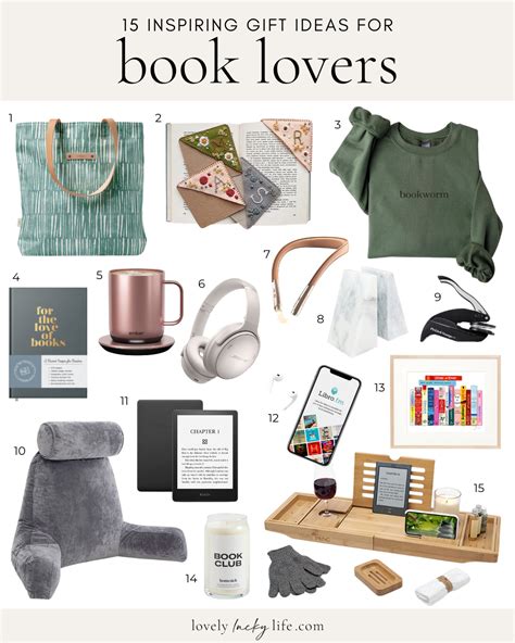 present ideas for book lovers
